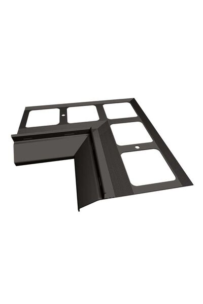 Renoplast Colț interior de 90° pentru profilele K20 Graphite RAL 7024