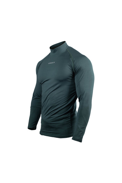 LEGACY'S ROAD Long Sleeve Turtleneck Compression Badi