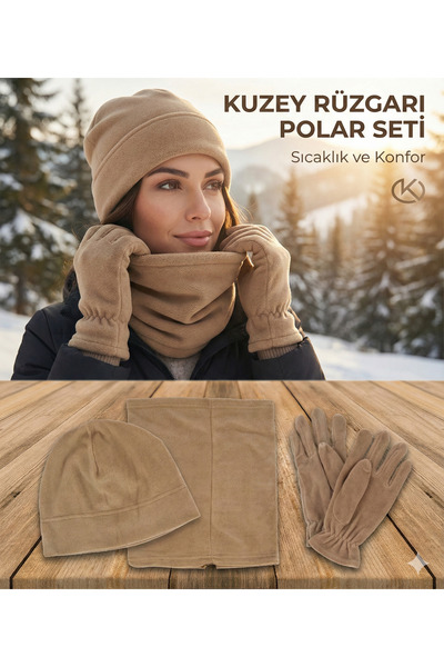 Mrc tactical Nano Polar Neck Gaiter - Polar Beanie - Polar Gloves