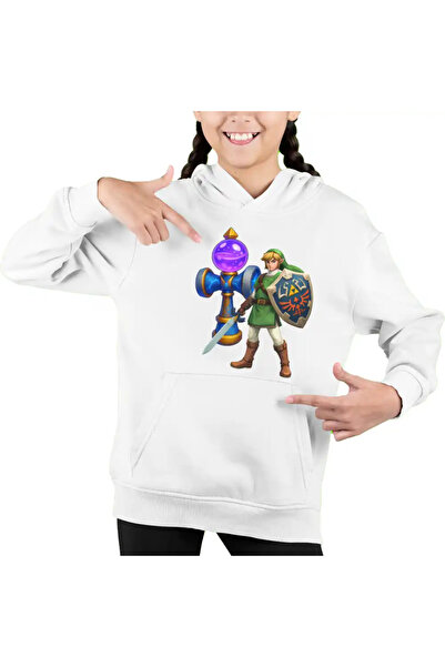 OEM Kids Girls Kendama Hoodie Legend of Zelda Epic Battle Knight