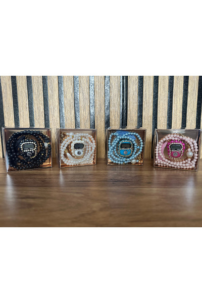 Evce Home Tekstil Taşlı Zikirmatik ve Tespih