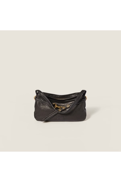 Miu Miu Aventure nappa leather bag