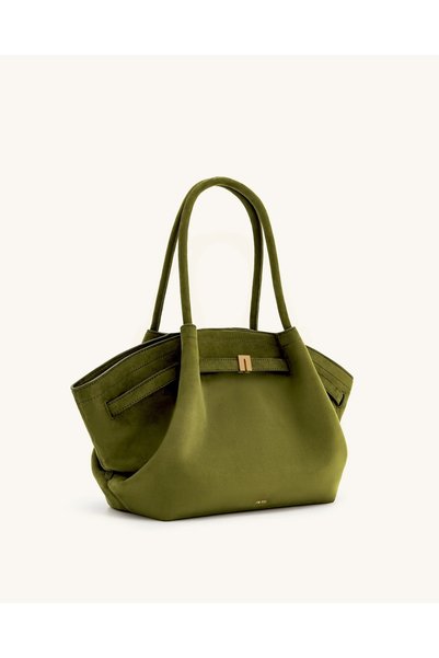 JW PEI Hana Medium-Sized Faux Suede Tote Bag - Green