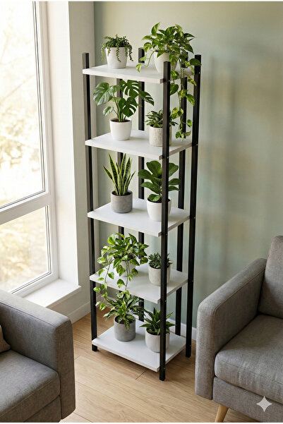 Retodesign ZEN 5 KATLI BEYAZ KİTAPLIK 6005B