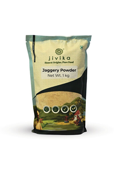 Jivika مسحوق سكر النخيل الطبيعي - 800 غرام