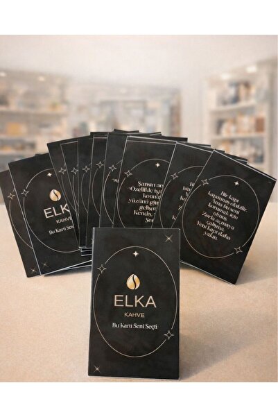 ELKA Türk Kahvesi & Kahve Yanı Fal Kartları Seti