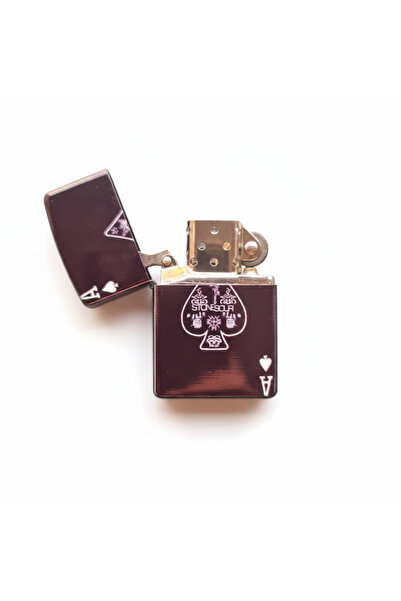 Otto Common Classic Metal Windproof Lighter - Zippo Style & Refillable 51