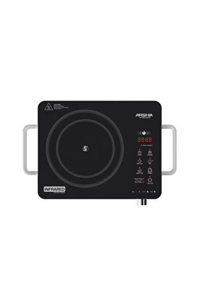 Arshia Infrared Hob Cooker 2200W – Ceramic Glass Electric Cooker, 9 Heat Leve...