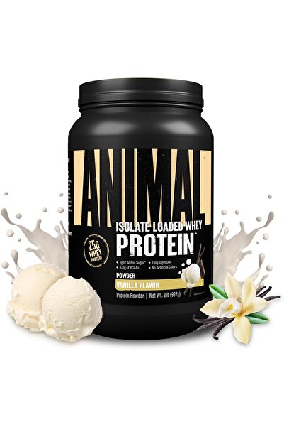 Animal بروتين مصل اللبن بنكهة الفانيليا 2 رطل