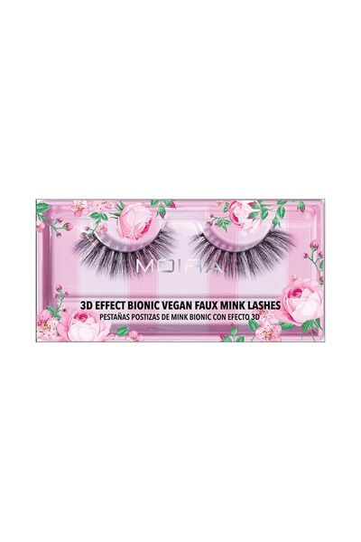 MOİRA رموش نباتية ثلاثية الأبعاد بتأثير حيوي من المنك الصناعي (019، ليلة روما...