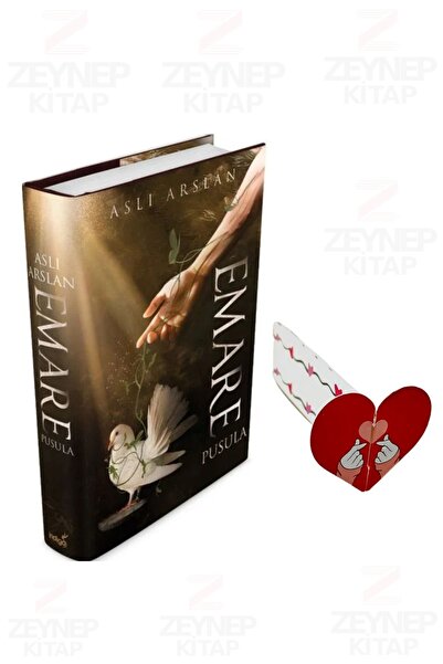 İndigo Kitap Emare Pusula-(Ciltli)-(Özel Tasarım Kalp Ayraç Hediyeli)