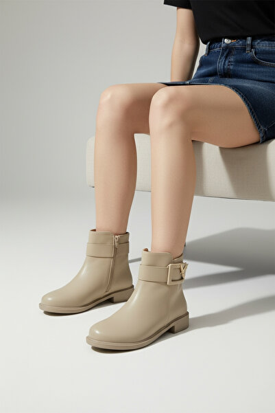 FLORİN Kadın Düz Taban Kaymaz Su Çekmez Sıcak Tutan Bot