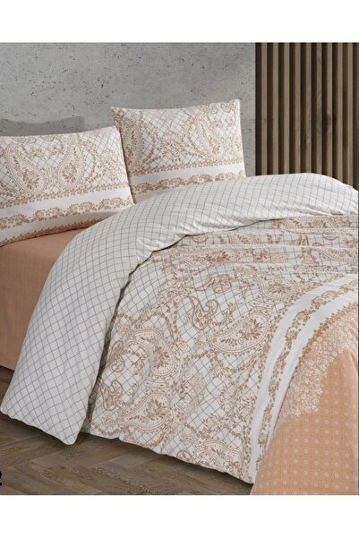 VELLON HOME طقم غطاء لحاف مزدوج من القطن