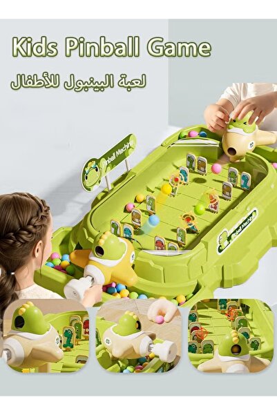 Generic Kids Pinball Game Competitive PK Game for Skill Development and Coord...