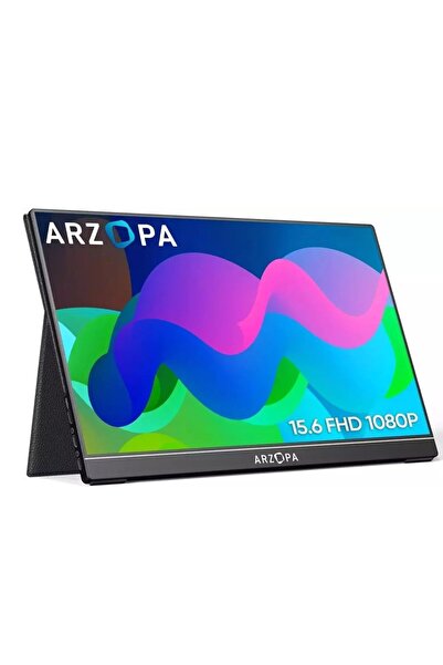 Arzopa 15.6'' LED A1 GAMUT FullHD 60HZ Smart Cover Taşınabilir Monitör