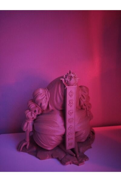 dgn baskı tasarım 3d Esquie Figürü - Expedition 33 - 15 cm