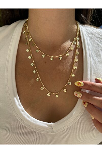 Charmist Çelik özel seri 90 cm pul kolye