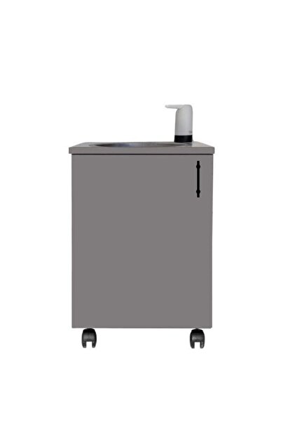 VISNES Mobil Seyyar Lavabo Ünitesi Fizyoterapist Yeni Yönetmeliğe Uygun Şarjl...