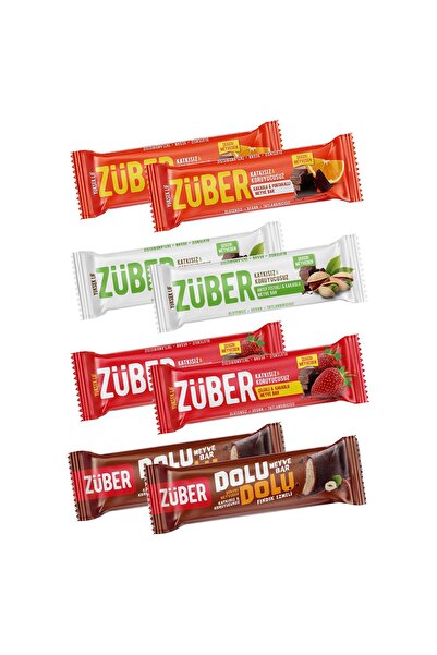 Züber Snack Bar 8-Piece Mixed Pack / 4 Types