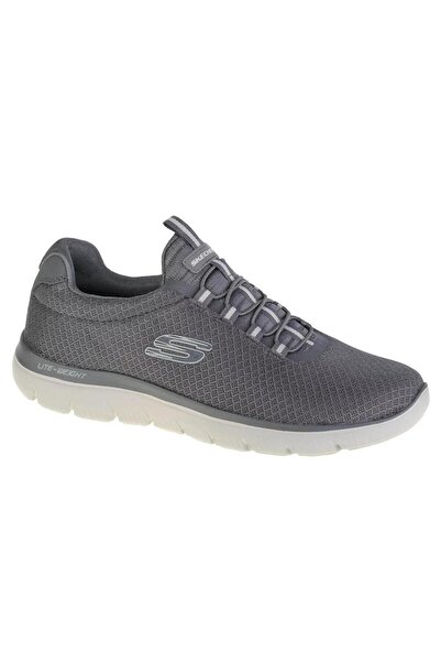 SKECHERS Teniși sport pentru bărbați - Pantofi sport gri confortabili, mărime...