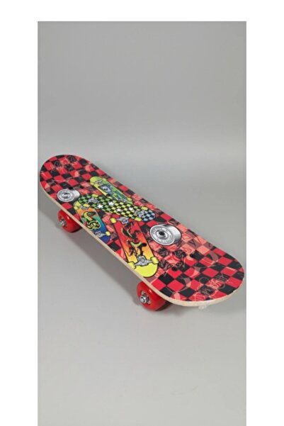 Digermak AHŞAP KAYKAY ORTA BOY 60 CM KASK VE DİZLİK HEDİYELİ