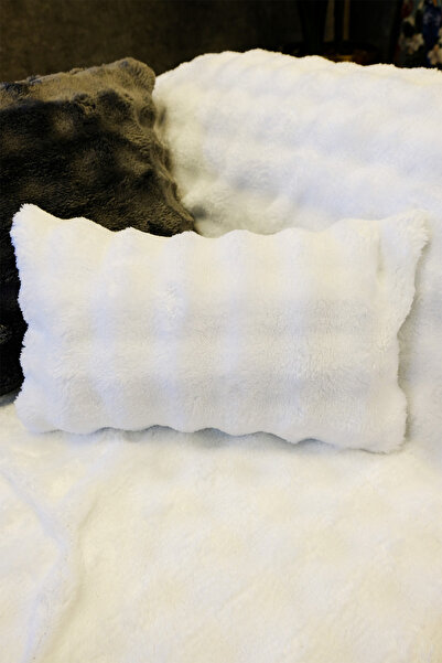 aymira home Plush Puffy Decorative Rectangular Pillow Cushion Cover Fluffy Bu...