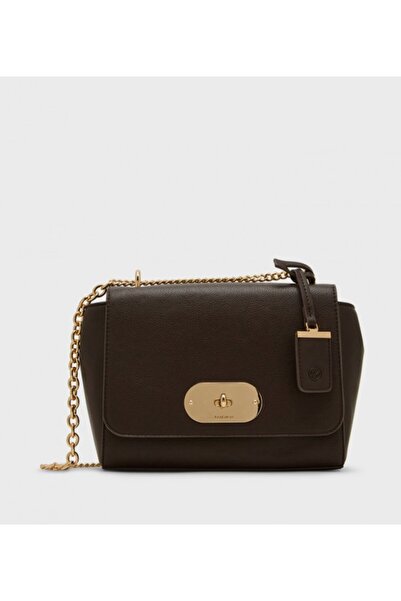 Anne Klein حقيبة كتف ذات قفل ملتوي مزخرف