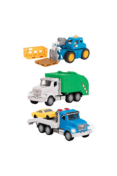 Driven 3-Piece Set - Attractive, Telescopic Loader, Truck
