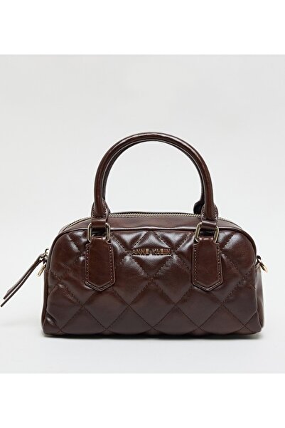 Anne Klein حقيبة يد مبطنة من البولي يوريثان