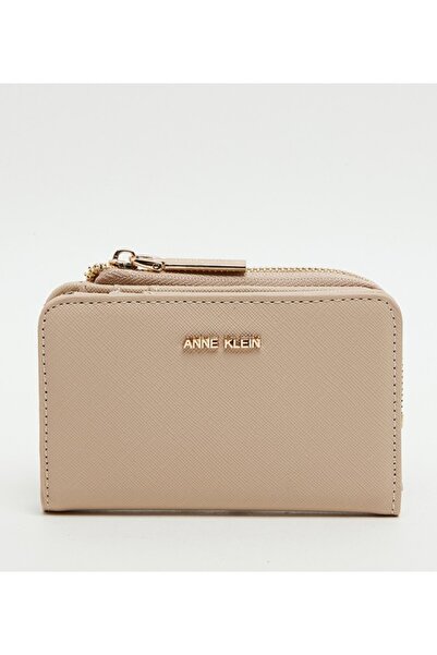 Anne Klein Textured Zippered Wallet