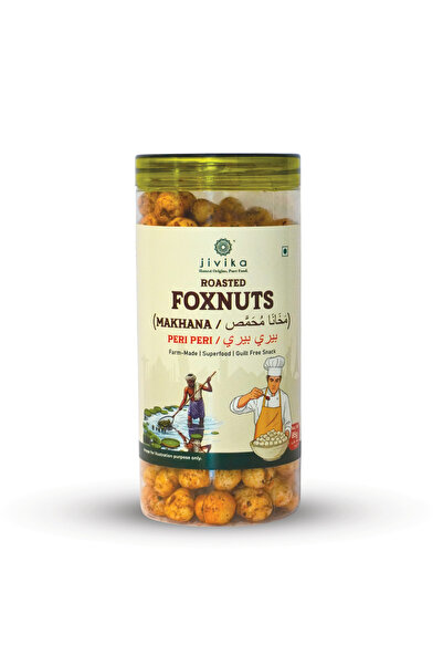 Jivika ROASTED MAKHANA PERI PERI - 80 G
