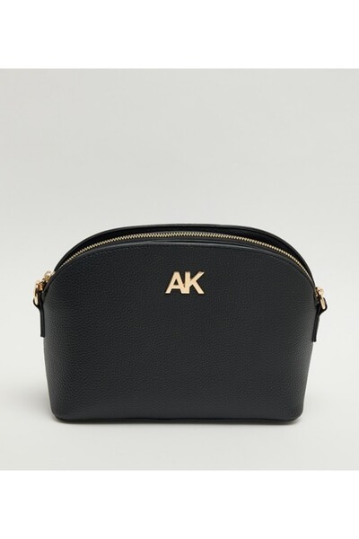 Anne Klein Textured Zippered Crossbody Bag