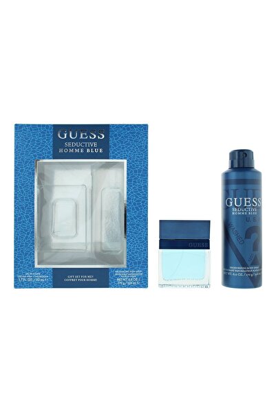 Guess Set Guess: Seductive Homme Blue, Eau De Toilette, For Men, 50 ml + Sedu...