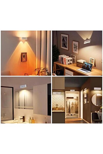 cin elektrik çift yönlü sensörlü usb şarjlı duvar apliği