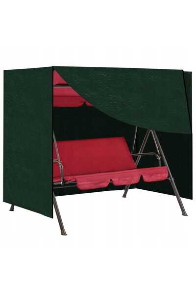 Selgot Protective Cover for Swing, Zipper, 215 x 150 x 145 cm, Green