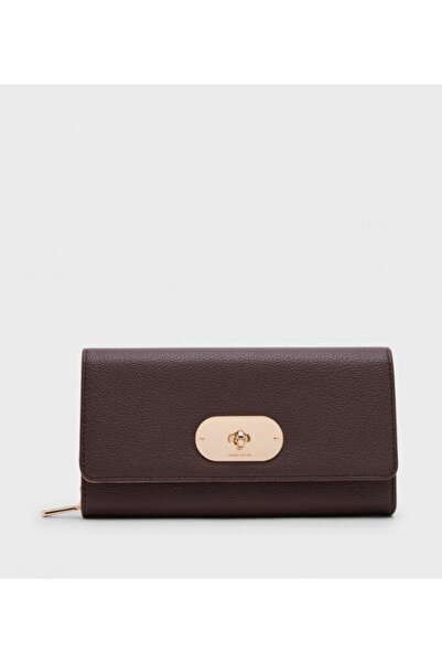 Anne Klein محفظة طويلة بقفل ملتوي