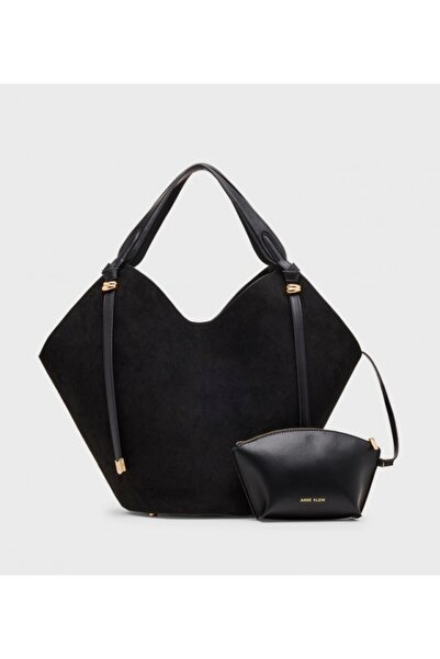 Anne Klein Solid Shoulder Bag With Purse