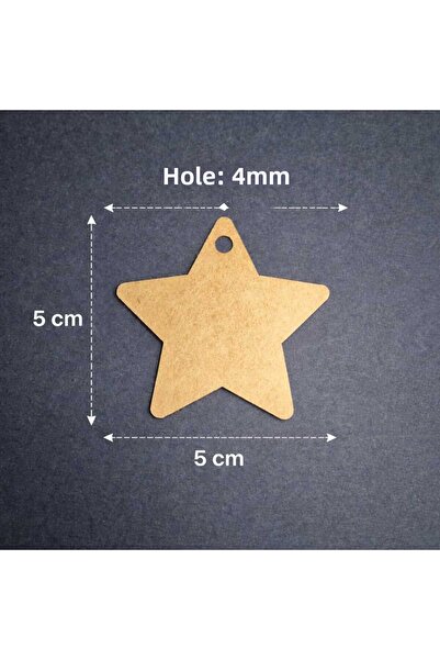 MK Ambalaj 300 قطعة من ملصقات كرافت مقاس 5 × 5 سم، ملصق سعر كرافت، ملصق سعر ك...