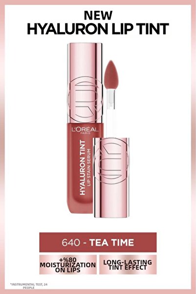 L'Oreal Paris Hyaluron Lip Tint Lip Gloss - 640 Tea Time