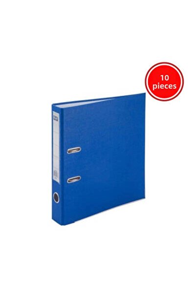 KRAF Office Folder, 10 Pieces, Narrow, A4 Size, Metal Wire, Blue