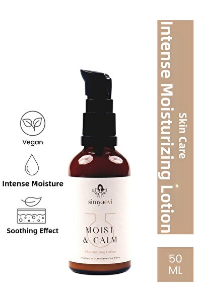 Simya Evi مويست آند كالم - لوشن للعناية بالبشرة للبشرة الجافة
