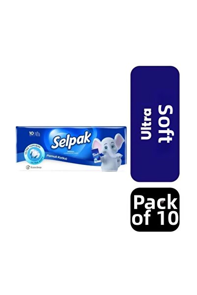 Selpak 10 منديل كلاسيكي جديد