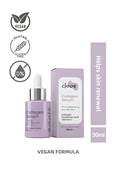 clooe مصل الكولاجين الطبيعي من كاميليا سينينسيس - حمض الهيالورونيك الجلسرين، ...