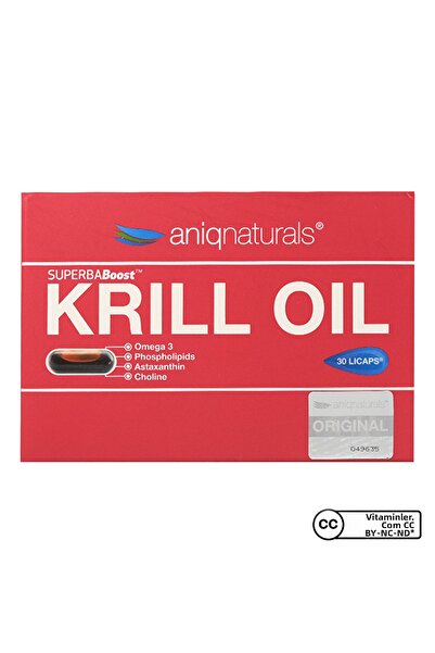 Aniqnaturals زيت الكريل سوبربا 30 كبسولة