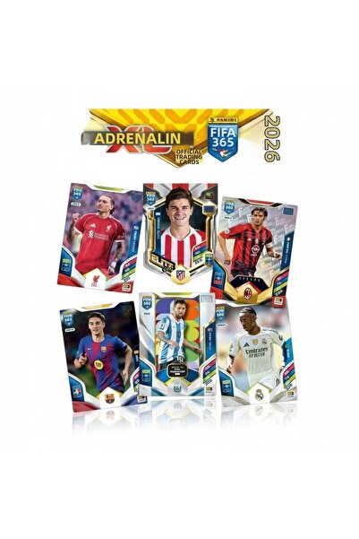 BuradaBuldun بطاقات لاعبي كرة القدم الأصلية من بانيني فيفا 365 أدرينالين إكس ...