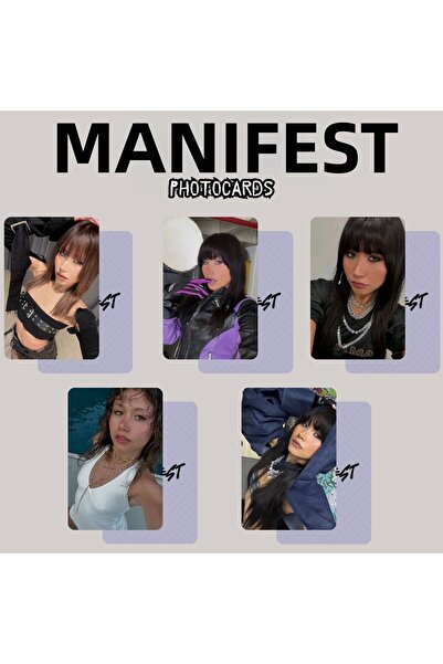 Kpop Dünyasi Φωτοκάρτες MANIFEST '' Crescent '' Σετ 3