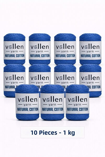 vollen yarn 10 bucăți 1 kg, amigurumi din bumbac natural premium și ață de cr...