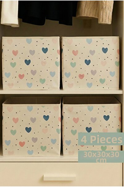 PH Prendi Home 4-Piece Healt In-Cabinet Organizer Box - 30X30X30 cm Foldable ...