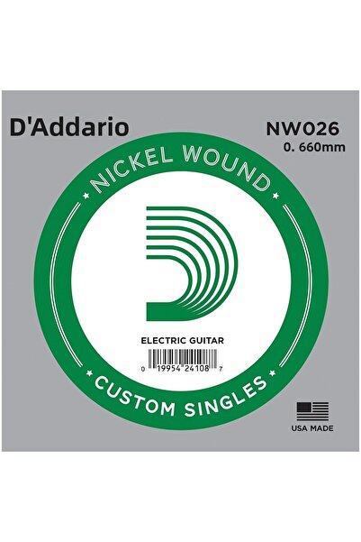 Hype Store D'Addario Nw026 سلسلة واحدة كهربائية وصوتية، (Re)، نيك