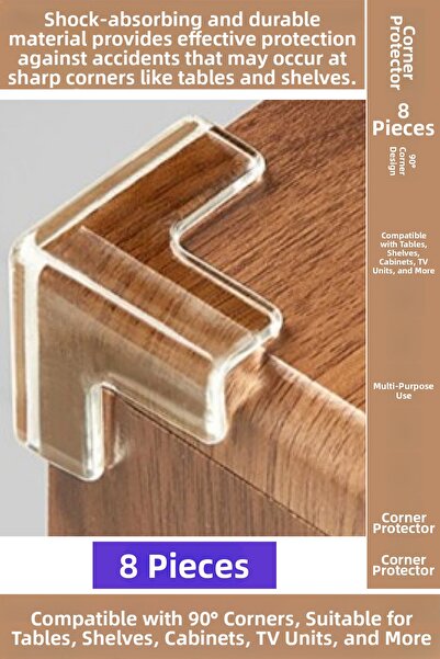 Wintoup Αυτοκόλλητο Παιδικό Έπιπλο Ασφαλείας Γωνιακό Προστατευτικό άκρων από ...